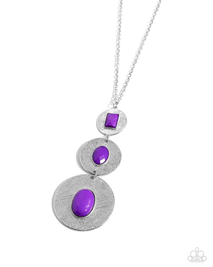 Necklaces Paparazzi Necklace Talisman Trendsetter Purple Paparazzi Jewelry Necklaces Paparazzi Necklace Talisman Trendsetter Purple Paparazzi Jewelry