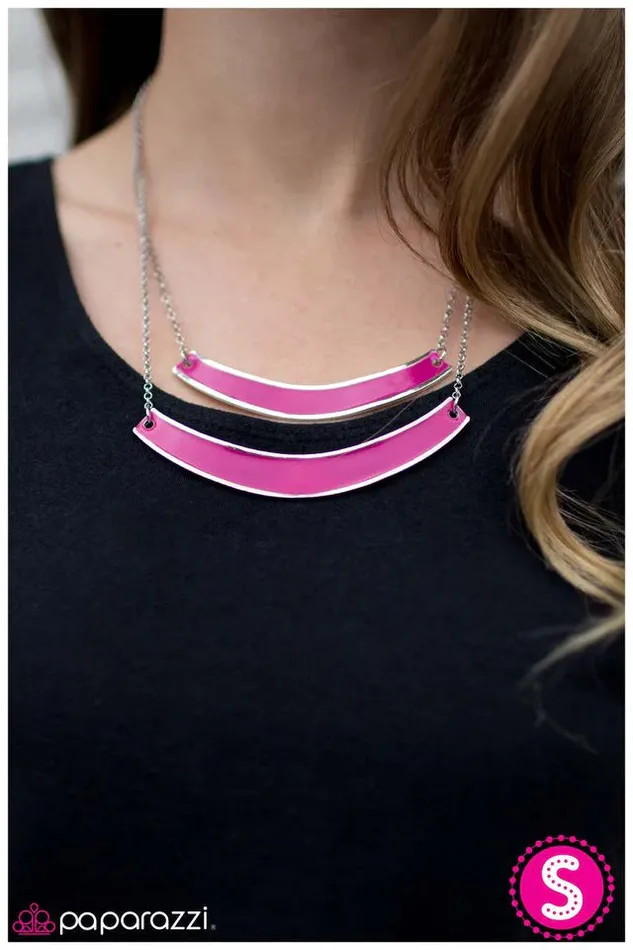 Necklaces Paparazzi Necklace Warped Tour Pink Paparazzi Jewelry