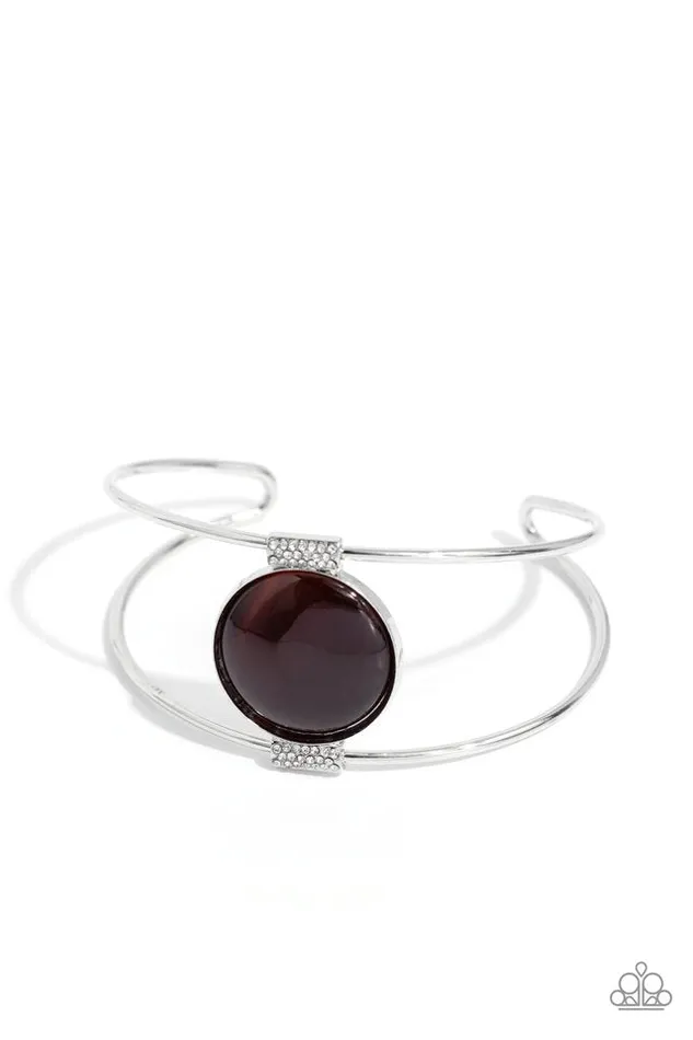 Paparazzi Bracelet Candescent Cats Eye Brown Paparazzi Jewelry Bracelets