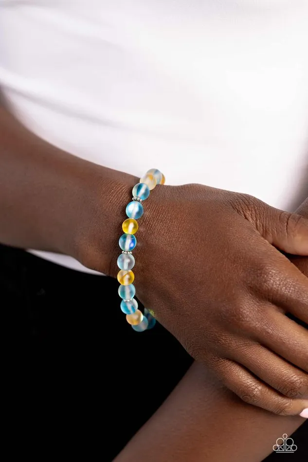 Paparazzi Bracelet Clear Craze Blue Paparazzi Jewelry Bracelets