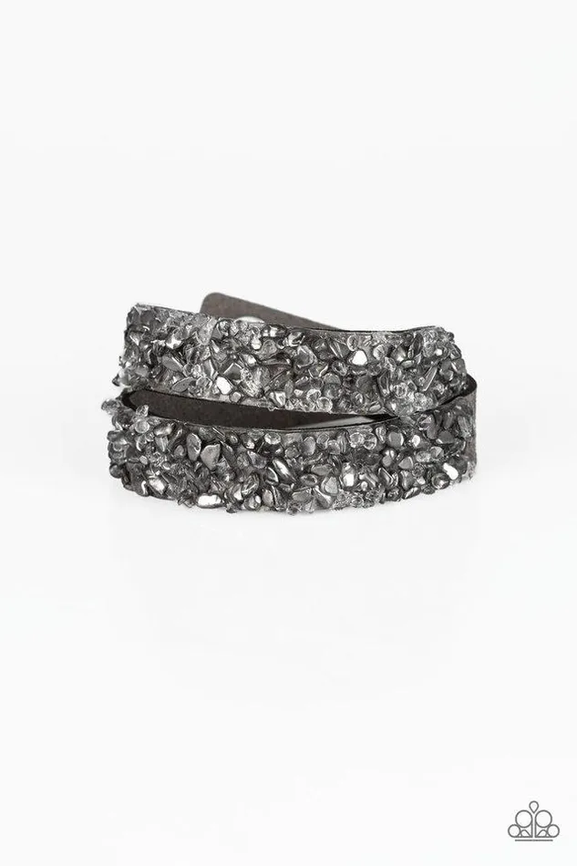 Paparazzi Bracelet CRUSH Hour Silver Paparazzi Jewelry Bracelets