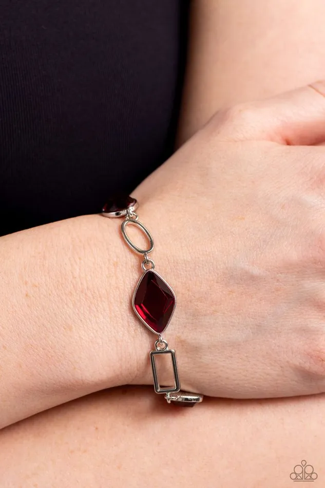 Paparazzi Bracelet Dazzle for Days Red Paparazzi Jewelry Bracelets