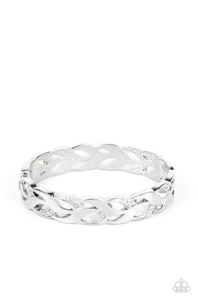 Paparazzi Bracelet EditorinLEAF White Paparazzi Jewelry Bracelets Paparazzi Bracelet EditorinLEAF White Paparazzi Jewelry Bracelets