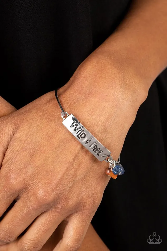 Paparazzi Bracelet Fearless Fashionista Blue Paparazzi Jewelry Bracelets