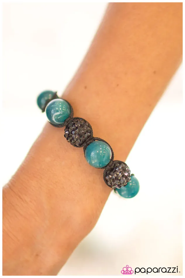 Paparazzi Bracelet Lookin Sharp Blue Paparazzi Jewelry Bracelets