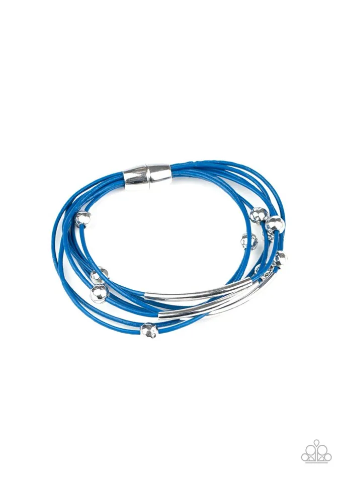 Paparazzi Bracelet Magnetically Modern Blue Paparazzi Jewelry Bracelets