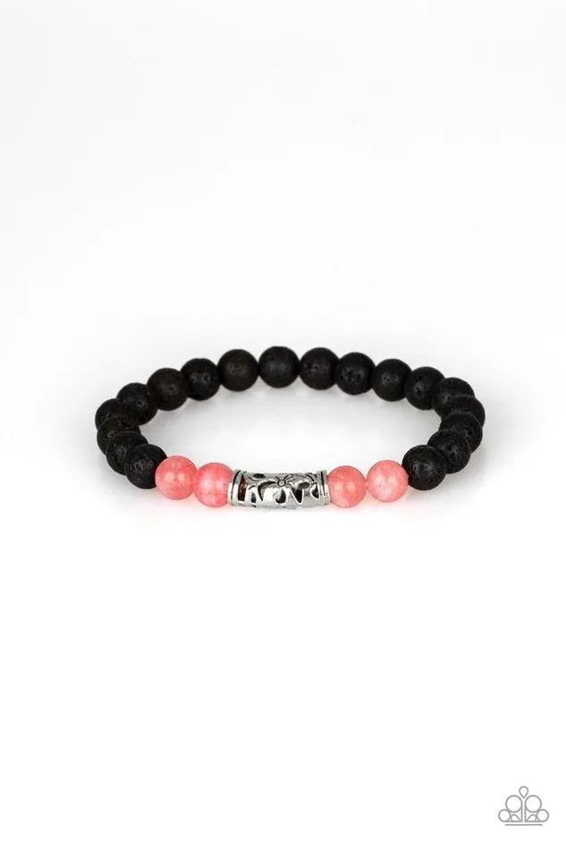 Paparazzi Bracelet Modern Meditation Pink Paparazzi Jewelry Bracelets