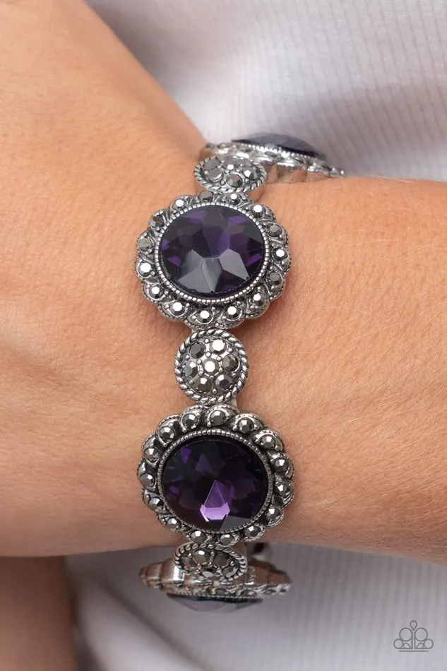 Paparazzi Bracelet Palace Property Purple Paparazzi Jewelry Bracelets