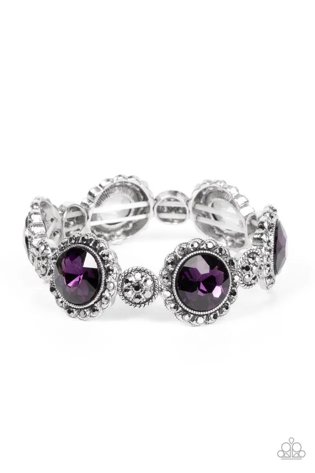 Paparazzi Bracelet Palace Property Purple Paparazzi Jewelry Bracelets
