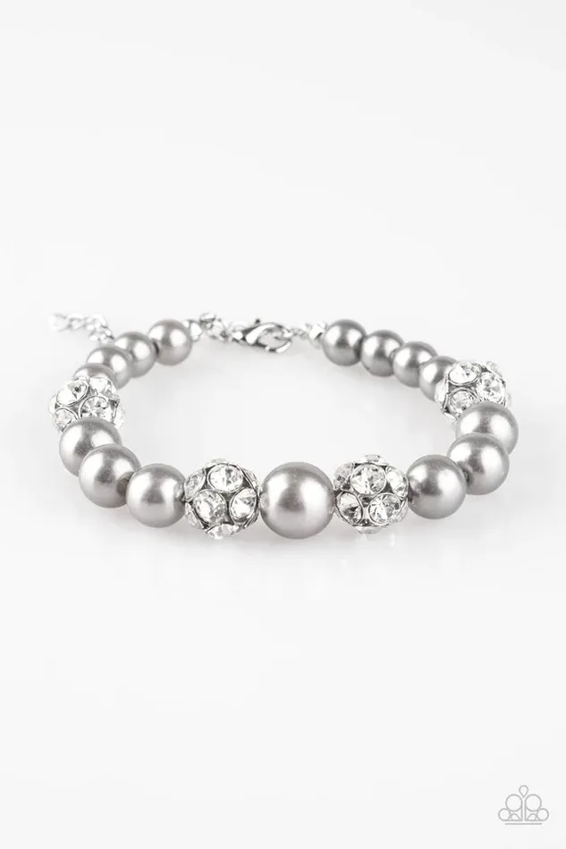 Paparazzi Bracelet Pearls and Parlors Silver Paparazzi Jewelry Bracelets