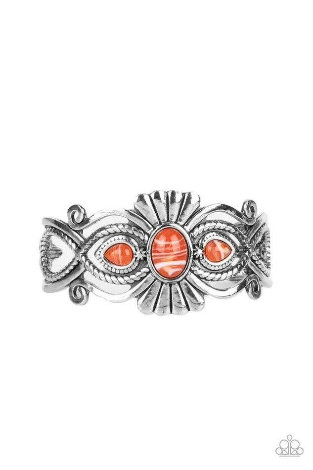 Paparazzi Bracelet Rural Rumination Orange Paparazzi Jewelry Bracelets Paparazzi Bracelet Rural Rumination Orange Paparazzi Jewelry Bracelets