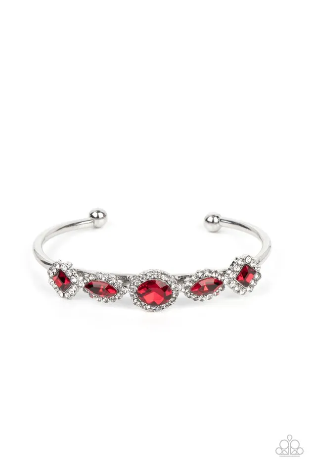 Paparazzi Bracelet Simmer on GLOW Red Paparazzi Jewelry Bracelets Paparazzi Bracelet Simmer on GLOW Red Paparazzi Jewelry Bracelets