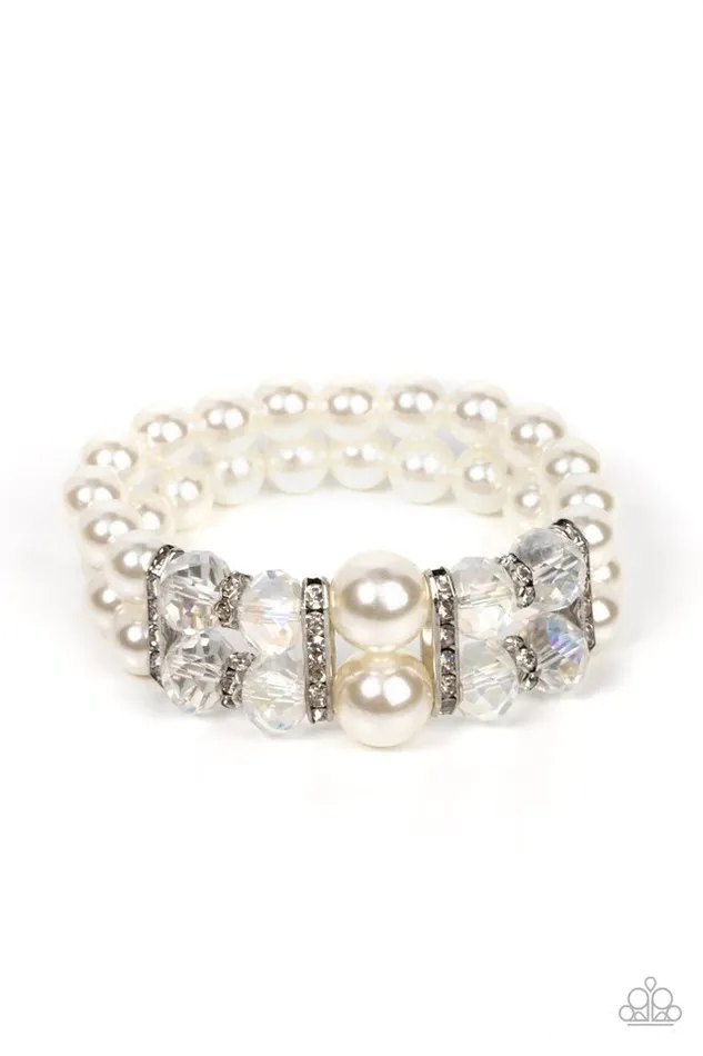 Paparazzi Bracelet Timelessly Tea Party White Paparazzi Jewelry Bracelets Paparazzi Bracelet Timelessly Tea Party White Paparazzi Jewelry Bracelets