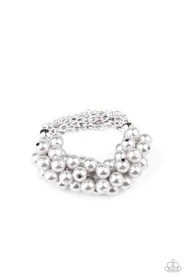 Paparazzi Bracelet Up Class Clash Silver Paparazzi Jewelry Bracelets