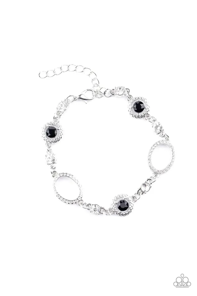 Paparazzi Bracelet Wedding Day Demure Black Paparazzi Jewelry Bracelets