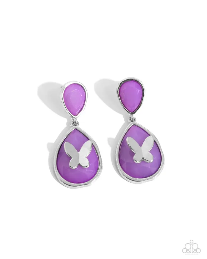 Paparazzi Earring BRIGHT This Sway Purple Paparazzi Jewelry Earrings Paparazzi Earring BRIGHT This Sway Purple Paparazzi Jewelry Earrings