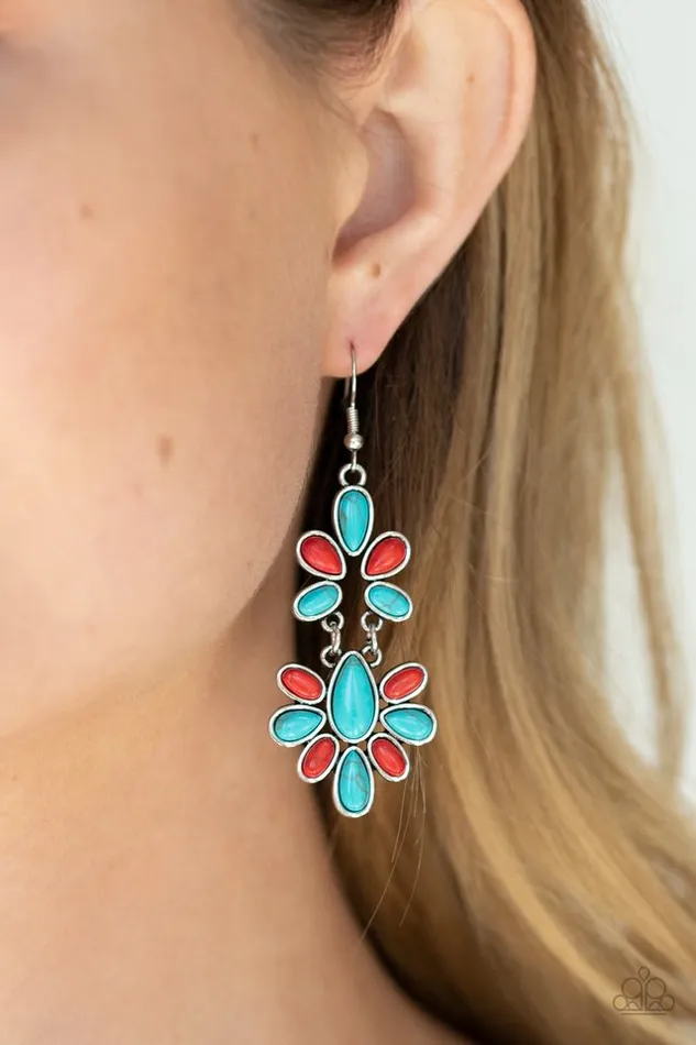 Paparazzi Earring Cactus Cruise Multi Paparazzi Jewelry Earrings