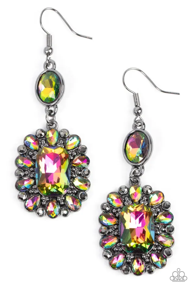 Paparazzi Earring Capriciously Cosmopolitan Multi Paparazzi Jewelry Earrings