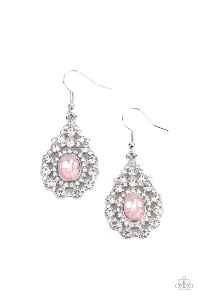 Paparazzi Earring Celestial Charmer Pink Paparazzi Jewelry Earrings Paparazzi Earring Celestial Charmer Pink Paparazzi Jewelry Earrings