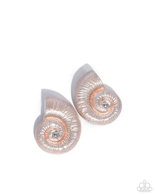 Paparazzi Earring Chill Conch Paparazzi Jewelry Earrings