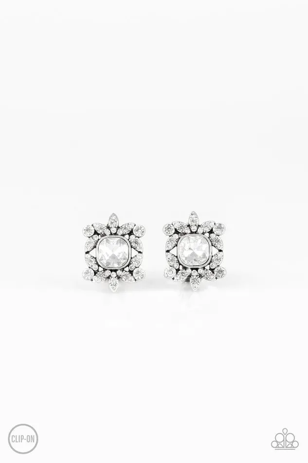 Paparazzi Earring FirstRate Famous White Paparazzi Jewelry Earrings