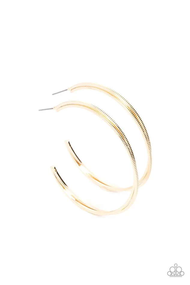 Paparazzi Earring Monochromatic Curves Gold Paparazzi Jewelry Earrings Paparazzi Earring Monochromatic Curves Gold Paparazzi Jewelry Earrings