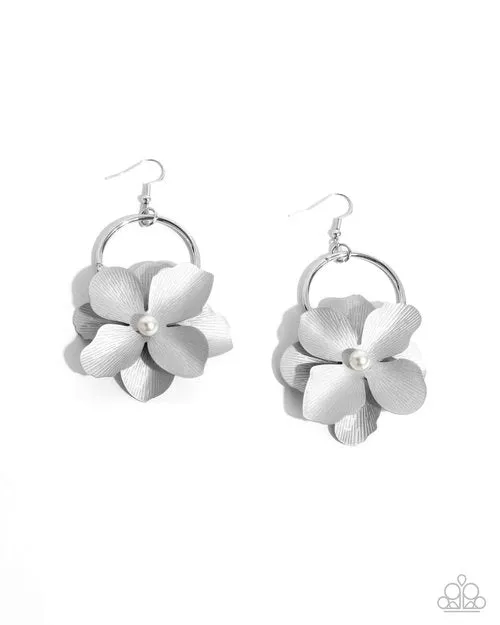 Paparazzi Earring One of a Kind Charisma Silver Paparazzi Jewelry Earrings Paparazzi Earring One of a Kind Charisma Silver Paparazzi Jewelry Earrings