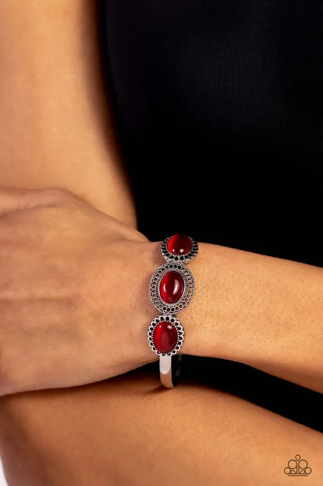Paparazzi Jewelry Bracelets Paparazzi Bracelet A DAYDREAM Come True Red