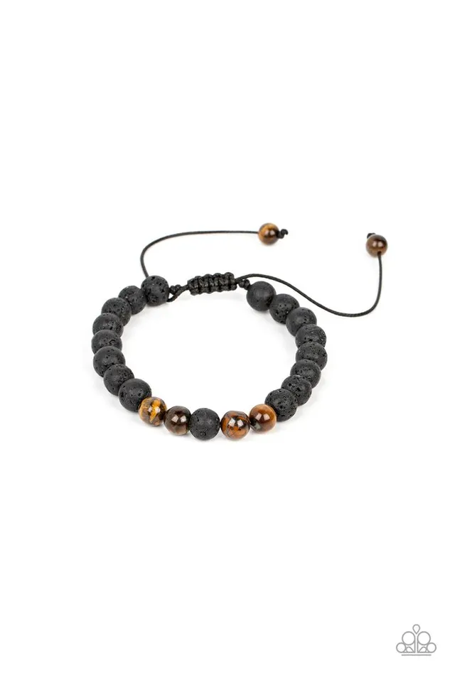 Paparazzi Jewelry Bracelets Paparazzi Bracelet Alternative Rock Brown Paparazzi Jewelry Bracelets Paparazzi Bracelet Alternative Rock Brown