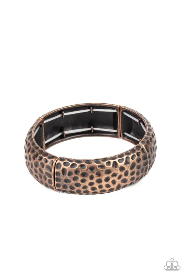 Paparazzi Jewelry Bracelets Paparazzi Bracelet Come Under The Hammer Copper Paparazzi Jewelry Bracelets Paparazzi Bracelet Come Under The Hammer Copper