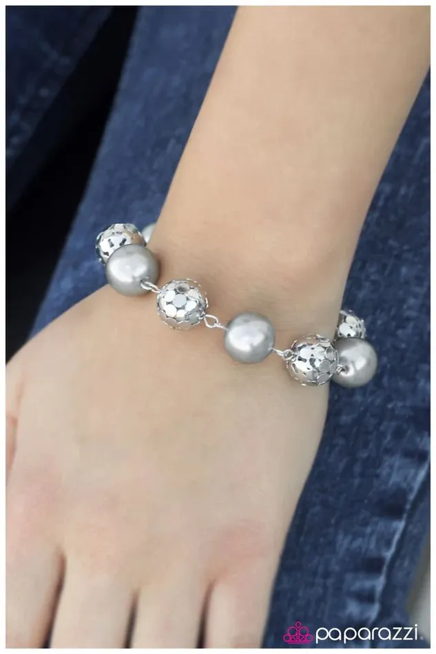 Paparazzi Jewelry Bracelets Paparazzi Bracelet Deck The Halls Silver