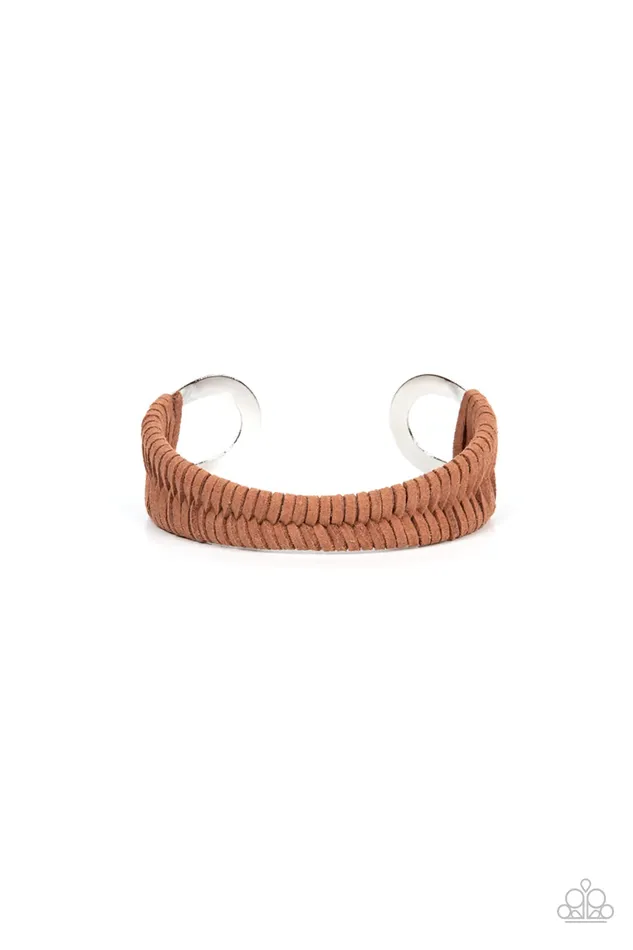 Paparazzi Jewelry Bracelets Paparazzi Bracelet Desert Odyssey Brown
