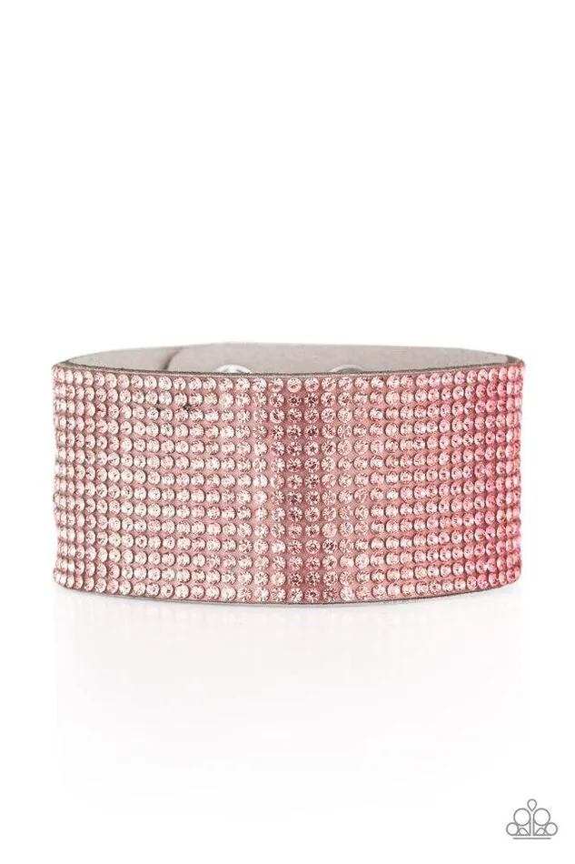 Paparazzi Jewelry Bracelets Paparazzi Bracelet Fade Out Pink