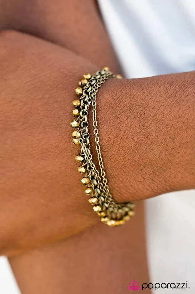 Paparazzi Jewelry Bracelets Paparazzi Bracelet Firework Fashion Brass