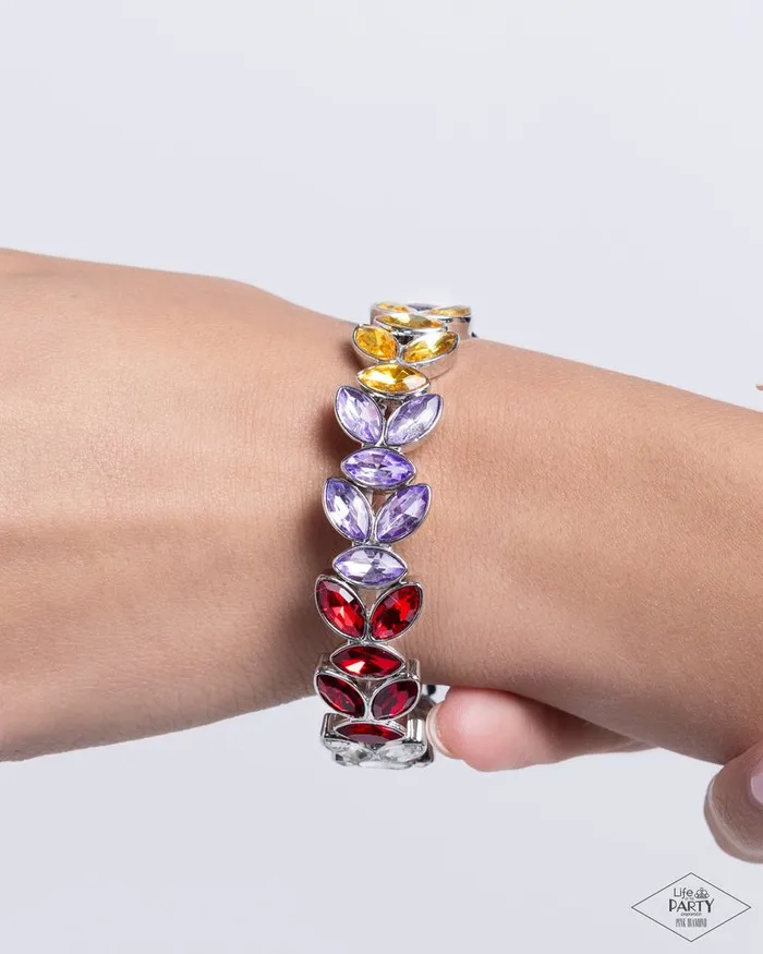 Paparazzi Jewelry Bracelets Paparazzi Bracelet Gilded Gardens Multi