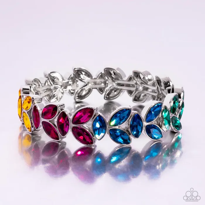 Paparazzi Jewelry Bracelets Paparazzi Bracelet Gilded Gardens Multi
