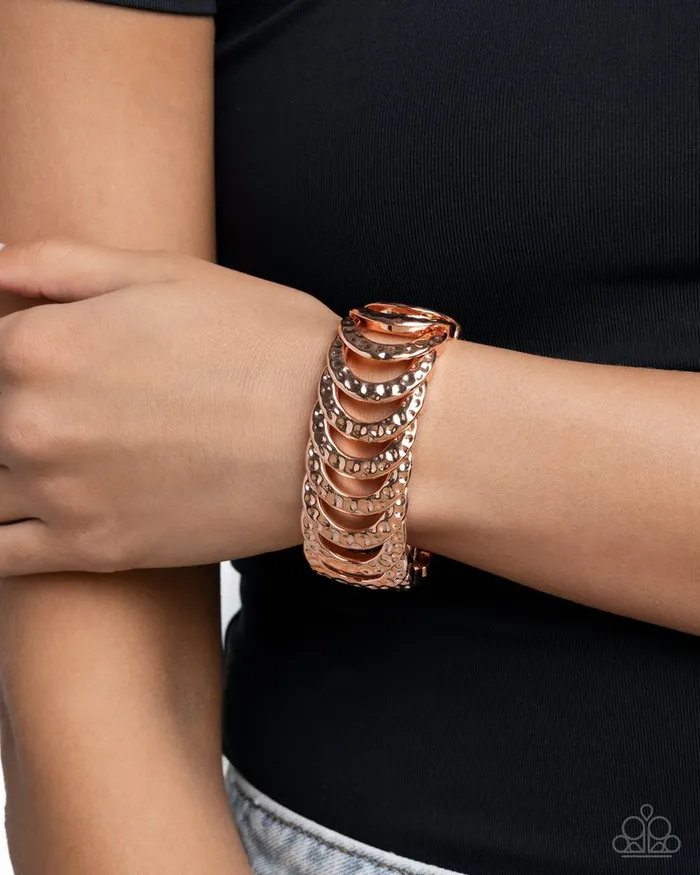 Paparazzi Jewelry Bracelets Paparazzi Bracelet Hardware Haute Copper