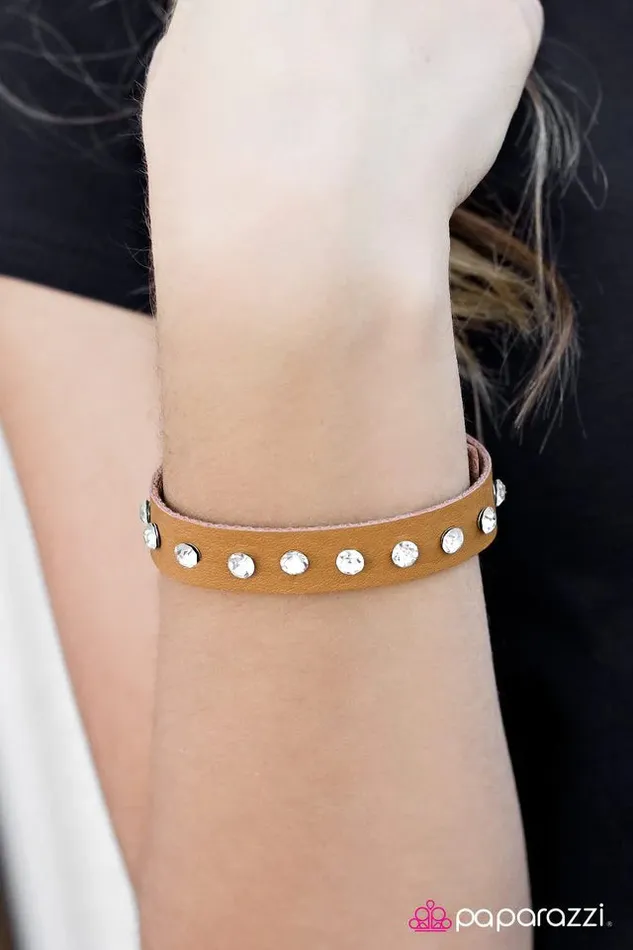 Paparazzi Jewelry Bracelets Paparazzi Bracelet Here I Am Brown