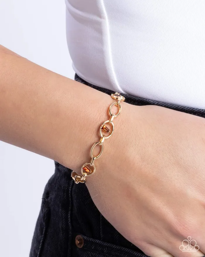 Paparazzi Jewelry Bracelets Paparazzi Bracelet LightCatching Leisure Brown