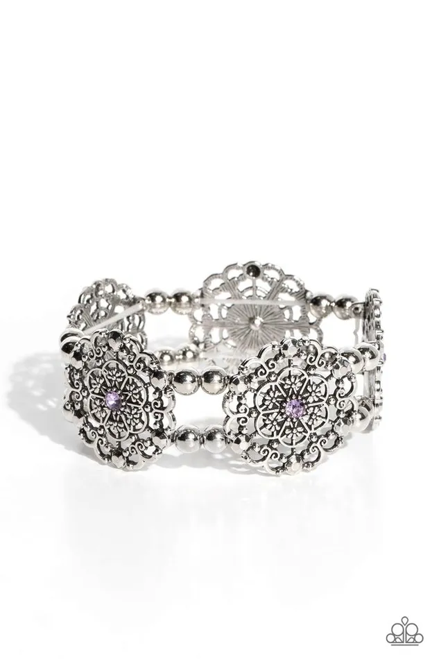 Paparazzi Jewelry Bracelets Paparazzi Bracelet Ornamental Occasion Purple