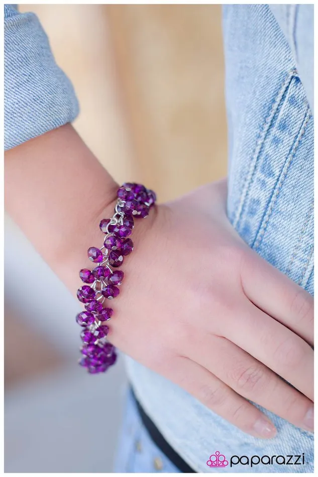 Paparazzi Jewelry Bracelets Paparazzi Bracelet Pixie Dust Purple