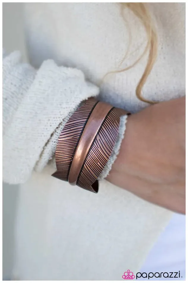 Paparazzi Jewelry Bracelets Paparazzi Bracelet Poshly Pocahontas Copper