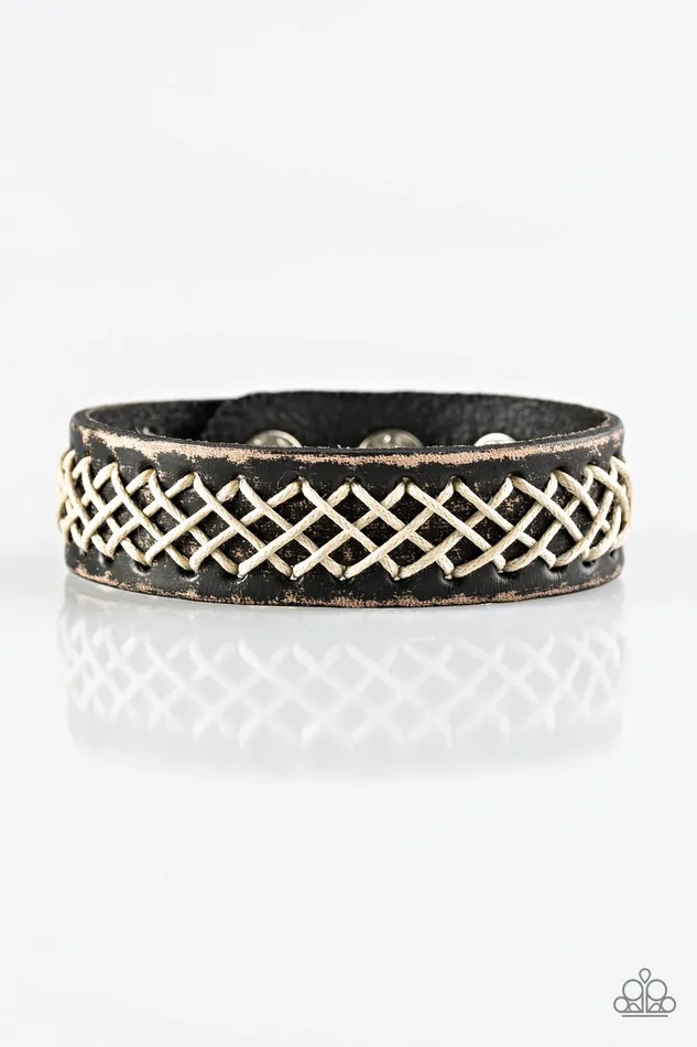 Paparazzi Jewelry Bracelets Paparazzi Bracelet SURFS You Right Black
