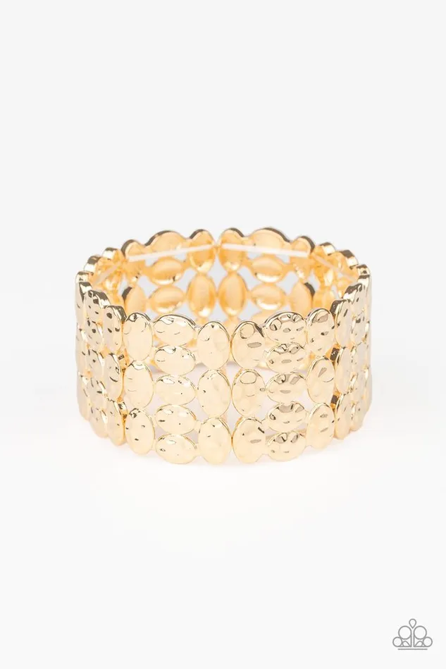 Paparazzi Jewelry Bracelets Paparazzi Bracelet Tectonic Texture Gold Paparazzi Jewelry Bracelets Paparazzi Bracelet Tectonic Texture Gold