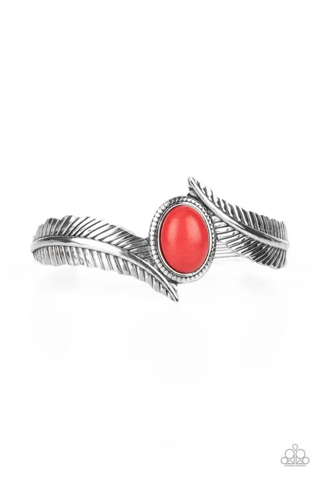 Paparazzi Jewelry Bracelets Paparazzi Bracelet Wild Wild NEST Red Paparazzi Jewelry Bracelets Paparazzi Bracelet Wild Wild NEST Red