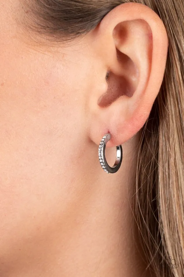 Paparazzi Jewelry Earrings Paparazzi Earring Audaciously Angelic White