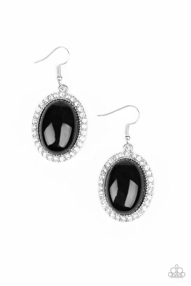 Paparazzi Jewelry Earrings Paparazzi Earring Celebrity Crush Black