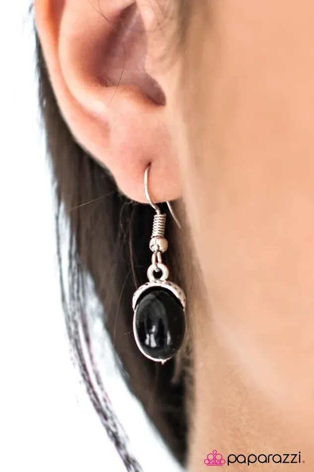 Paparazzi Jewelry Earrings Paparazzi Earring Color Scheme Black