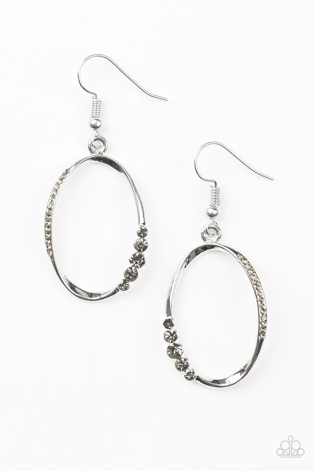 Paparazzi Jewelry Earrings Paparazzi Earring I Would Like To Make A Toast Silver