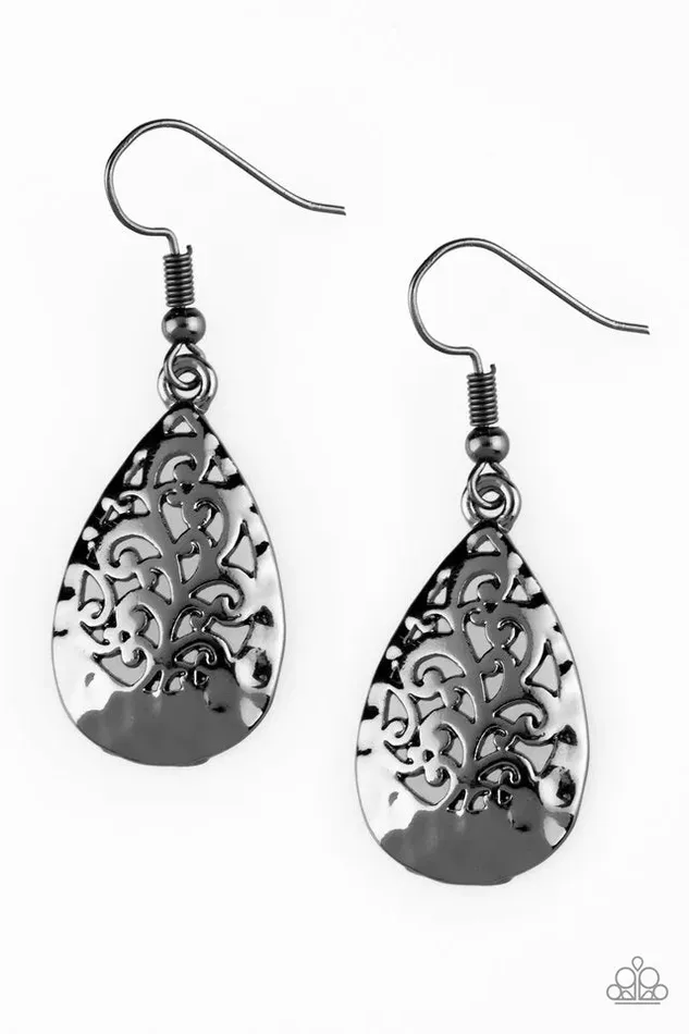 Paparazzi Jewelry Earrings Paparazzi Earring New Nouveau Black